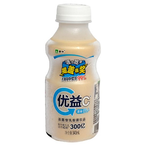 蒙牛优益C原味牛奶酸奶