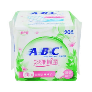 ABC柔棉健康护垫