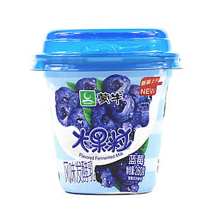 蒙牛大果粒蓝莓味风味发酵酸奶