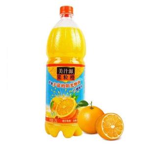 美汁源果粒橙中大瓶